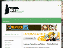 Tablet Screenshot of portalmangas.org